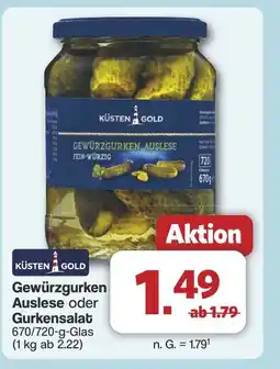 Famila Nord West Gewürzgurken Auslese oder Gurkensalat Angebot