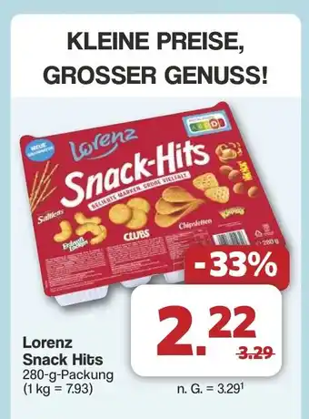 Famila Nord West Lorenz Snack Hits Angebot