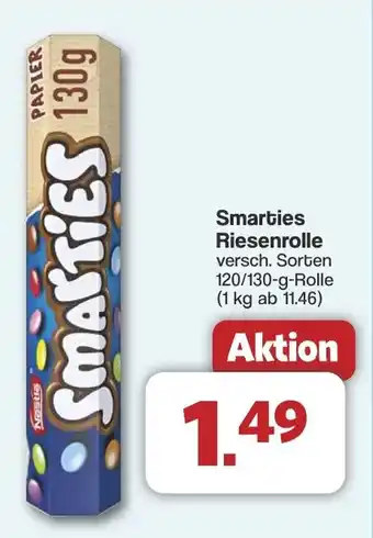 Famila Nord West Smarties Riesenrolle Angebot