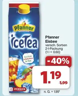 Famila Nord West Pfanner Eistee Angebot