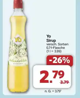Famila Nord West Yo Sirup Angebot