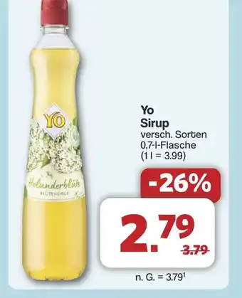 Famila Nord West Yo Sirup Angebot