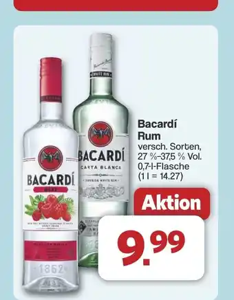 Famila Nord West Bacardí Rum Angebot