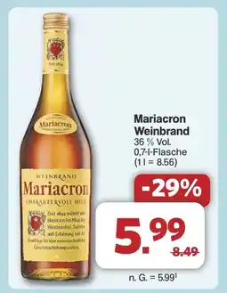 Famila Nord West Mariacron Weinbrand Angebot