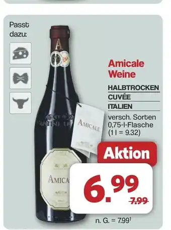 Famila Nord West Amicale Weine HALBTROCKEN CUVÉE ITALIEN Angebot