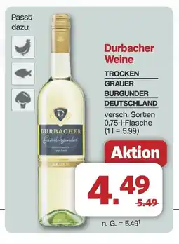 Famila Nord West Durbacher Weine TROCKEN GRAUER BURGUNDER DEUTSCHLAND Angebot