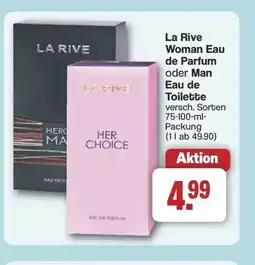Famila Nord West La Rive Woman Eau de Parfum oder Man Eau de Toilette Angebot
