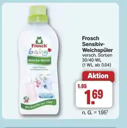 Famila Nord West Frosch Sensitiv- Weichspüler Angebot