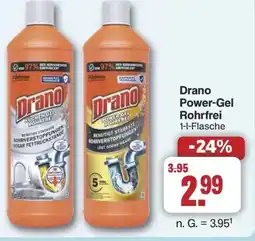 Famila Nord West Drano Power-Gel Rohrfrei Angebot