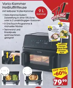 Famila Nord West Vario-Kammer Heißluftfritteuse Angebot