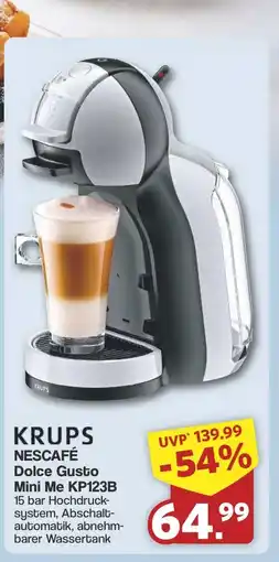 Famila Nord West KRUPS NESCAFÉ Dolce Gusto Mini Me KP123B Angebot