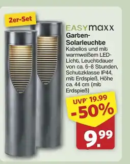 Famila Nord West EASYMAXX Garten- Solarleuchte Angebot
