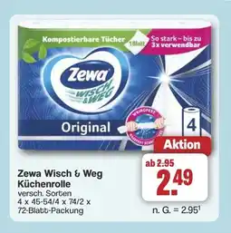 Famila Nord West Zewa Wisch & Weg Küchenrolle Angebot