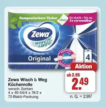 Famila Nord West Zewa Wisch & Weg Küchenrolle Angebot