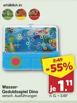 Famila Nord West Wasser- Geduldsspiel Dino Angebot