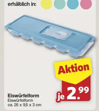 Famila Nord West Eiswürfelform Angebot