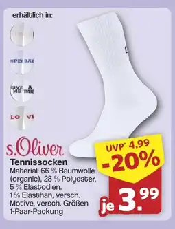 Famila Nord West s.Oliver Tennissocken Angebot