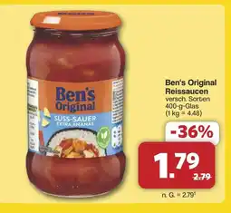 Famila Nord West Ben's Original Reissaucen Angebot