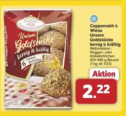 Famila Nord West Coppenrath & Wiese Unsere Goldstücke kernig & kernig & kräftig 6 Brötchen Angebot