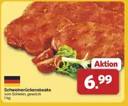 Famila Nord West Schweinerückensteaks Angebot