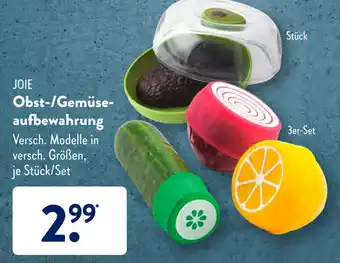 Aldi Süd Joie Obst/Gemüseaufbewahrung Angebot