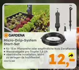 Globus Baumarkt GARDENA Micro-Drip-System Start-Set Angebot