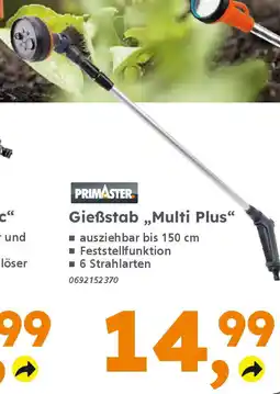 Globus Baumarkt PRIMASTER Gießstab,,Multi Plus" Angebot
