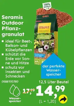 Globus Baumarkt Seramis Outdoor Pflanzgranulat Angebot