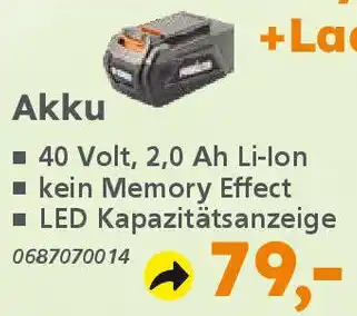 Globus Baumarkt PRIMASTER Akku Angebot