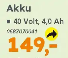 Globus Baumarkt PRIMASTER Akku Angebot