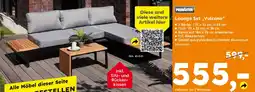 Globus Baumarkt PRIMASTER Lounge Set „Vulcano" Angebot