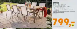Globus Baumarkt PRIMASTER Dining-Set „Milos" Angebot