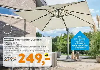 Globus Baumarkt PRIMASTER Ampelschirm,,Catania" Angebot