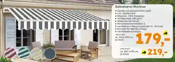 Globus Baumarkt Gelenkarm-Markise 400*250 cm Angebot