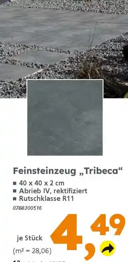 Globus Baumarkt Feinsteinzeug,,Tribeca" Angebot
