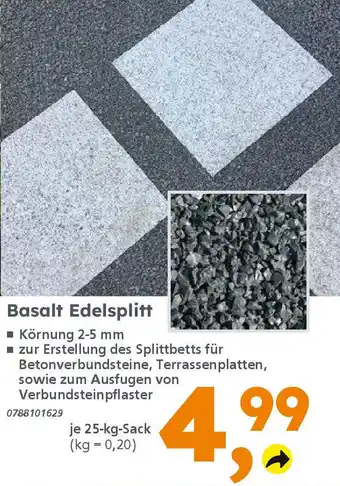Globus Baumarkt Basalt Edelsplitt Angebot