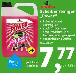Globus Baumarkt NIGRIN Scheibenreiniger "Power" Angebot