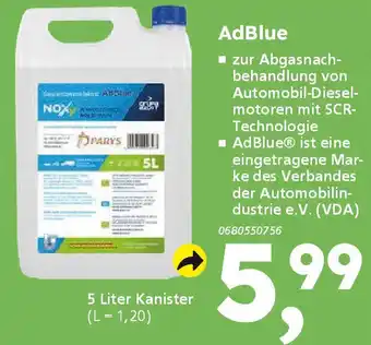 Globus Baumarkt AdBlue Angebot