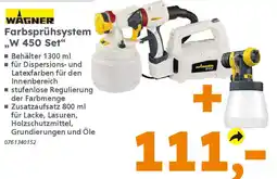 Globus Baumarkt WAGNER Farbsprühsystem ,,W 450 Set" Angebot