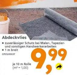 Globus Baumarkt Abdeckvlies Angebot
