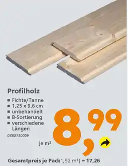 Globus Baumarkt Profilholz Angebot