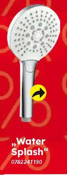 Globus Baumarkt PRIMASTER Handbrausen "Water Splash" Angebot