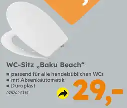 Globus Baumarkt WC-Sitz,,Baku Beach" Angebot