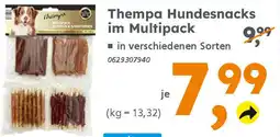 Globus Baumarkt Thempa Hundesnacks im Multipack Angebot