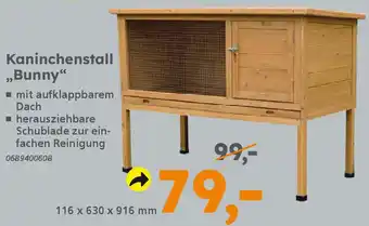 Globus Baumarkt Kaninchenstall „Bunny" Angebot