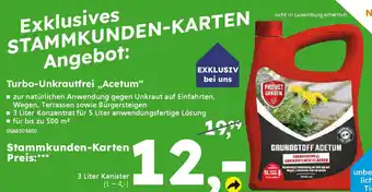 Globus Baumarkt PROTECT GARDEN Turbo-Unkrautfrei „Acetum“ Angebot