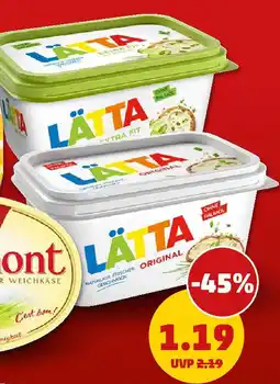 PENNY LÄTTA Halbfettmargarine Angebot