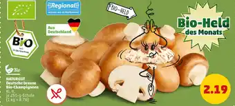 PENNY NATURGUT Deutsche braune Bio-Champignons Angebot