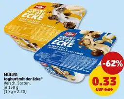 PENNY MÜLLER Joghurt mit der Ecke Angebot