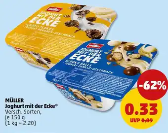 PENNY MÜLLER Joghurt mit der Ecke Angebot